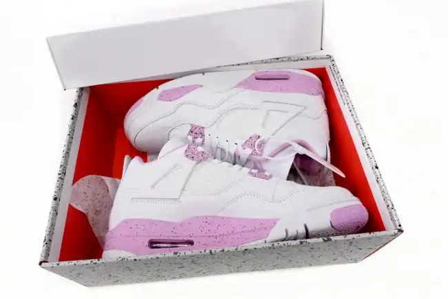 Boostmaster lin CT8527-116 Jordan White Pink Retro 4 0510